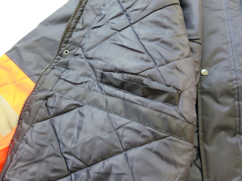 Winter Safety Parka interior pocket